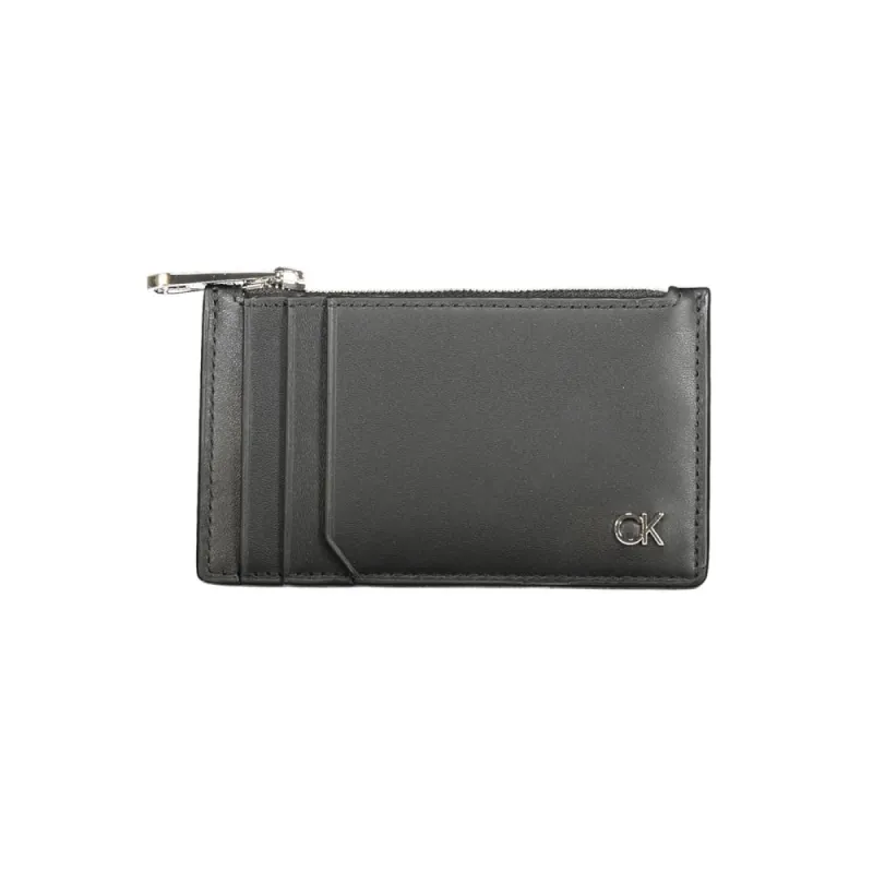 Black Leather Wallet sold by Louxly