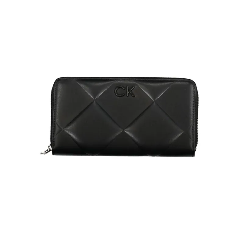 Black Polyester Wallet sold by Louxly