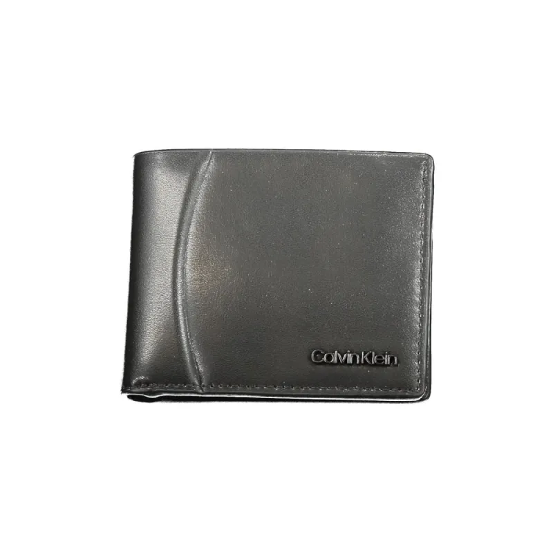 Black Leather Wallet sold by Louxly