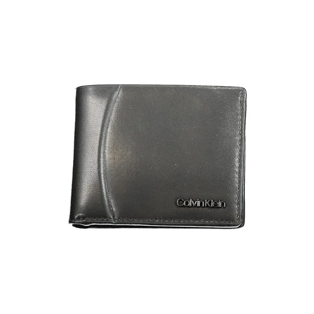 Black Leather Wallet sold by Louxly