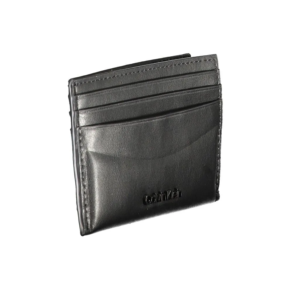 Black Leather Wallet sold by Louxly product image thumbnail 3
