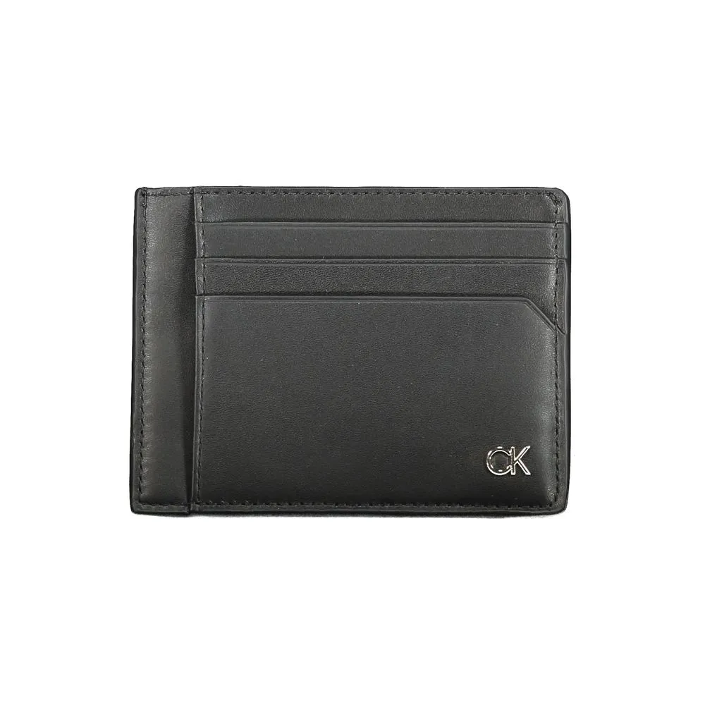 Black Leather Wallet sold by Louxly