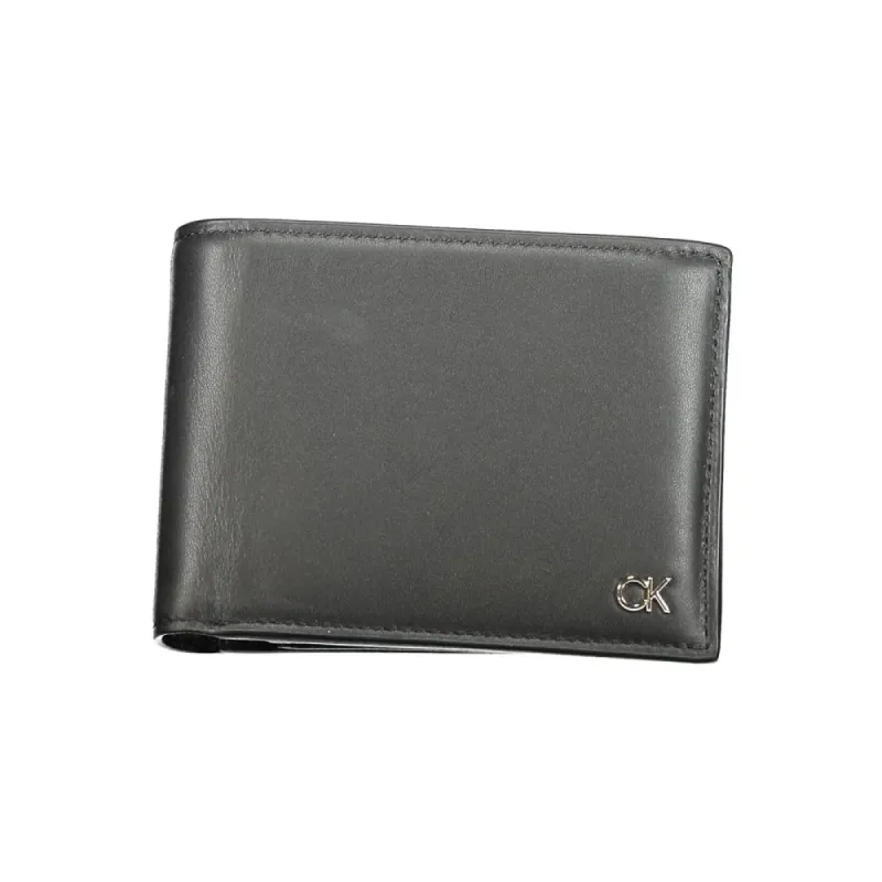 Black Leather Wallet sold by Louxly