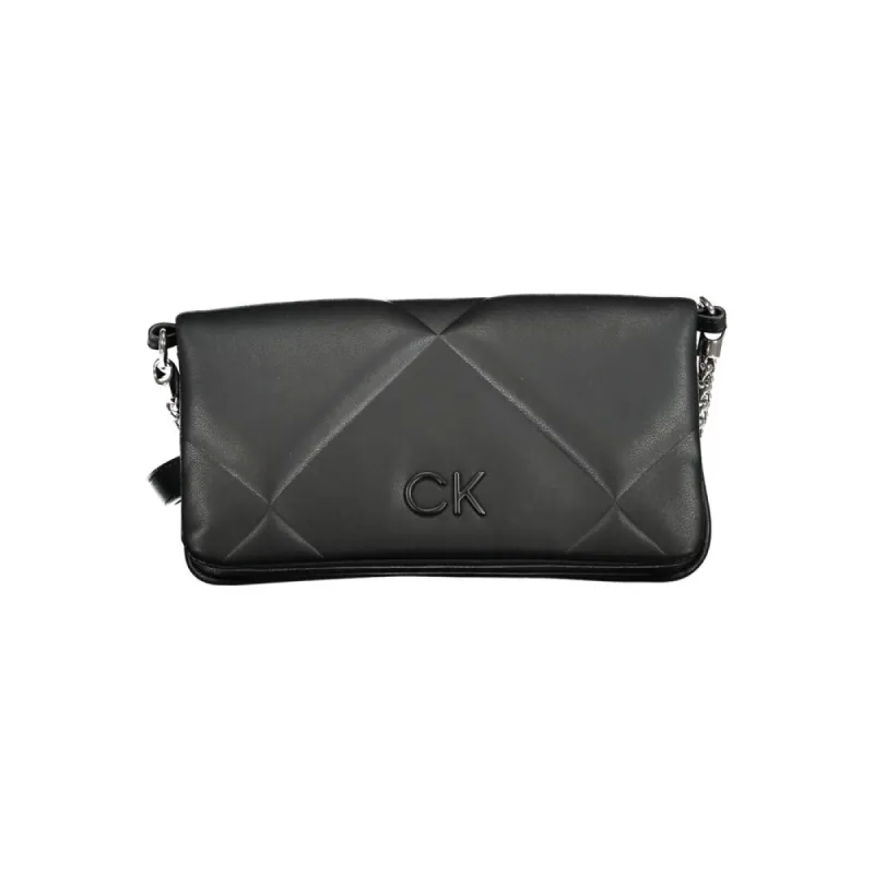 Black Cotton Handbag made by Calvin Klein
