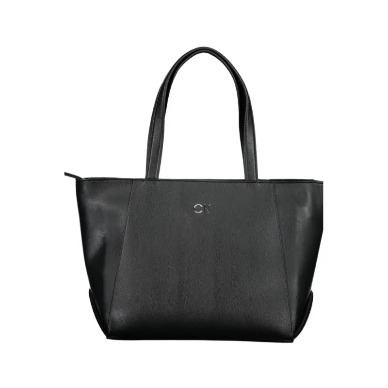 Black Polyethylene Handbag sold by Louxly