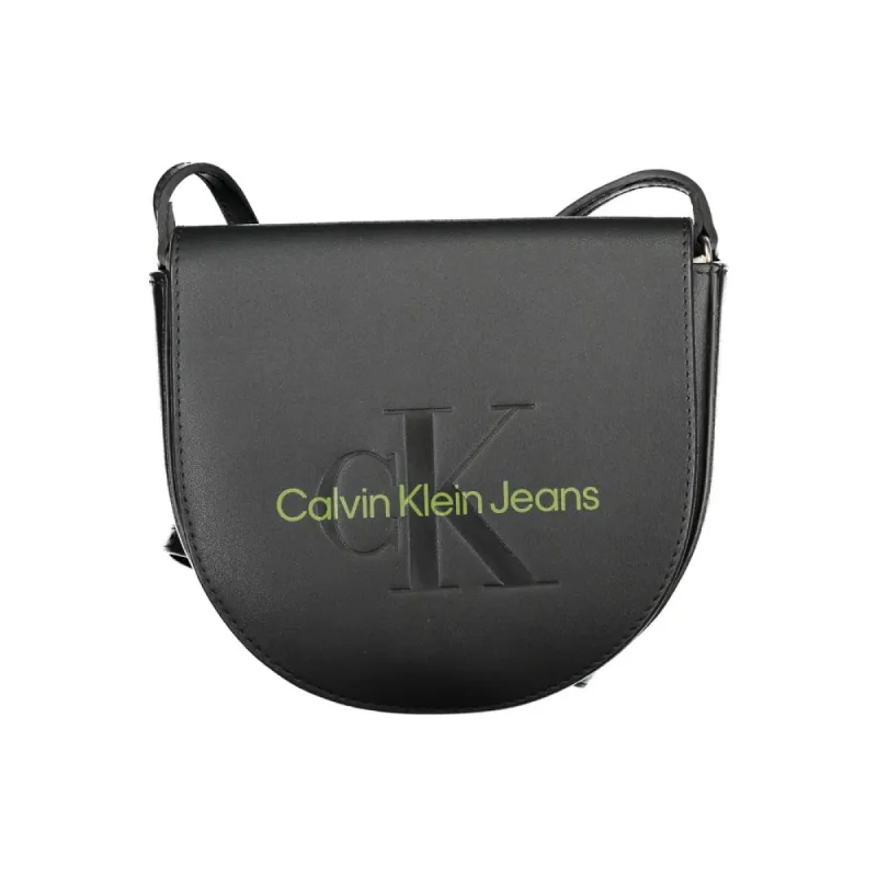 Black Polyethylene Handbag sold by Louxly