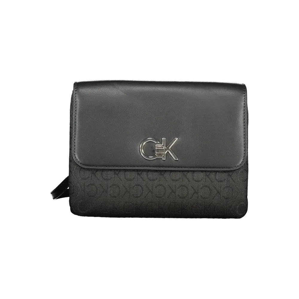 Black Polyester Handbag sold by Louxly