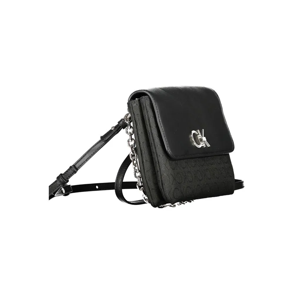 Black Polyester Handbag sold by Louxly product image thumbnail 3