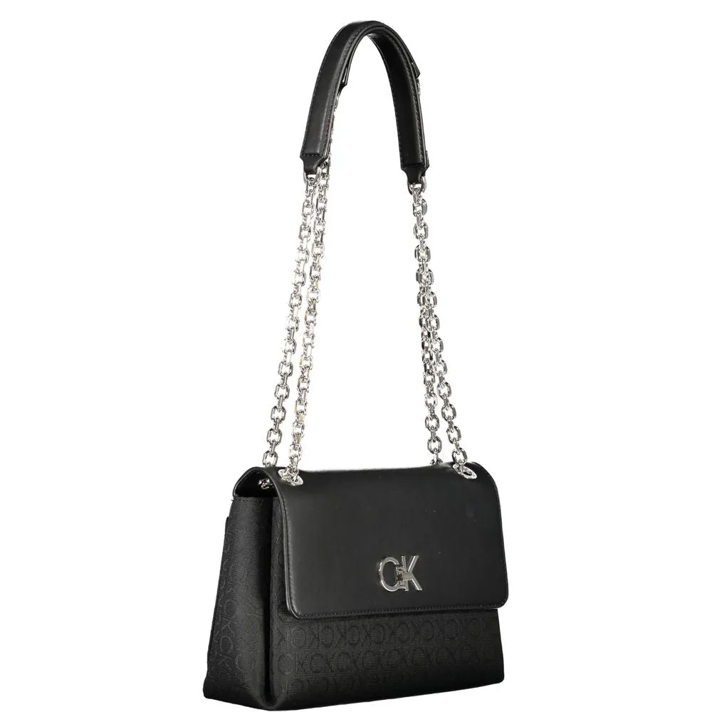 Black Polyester Handbag sold by Louxly product image thumbnail 3