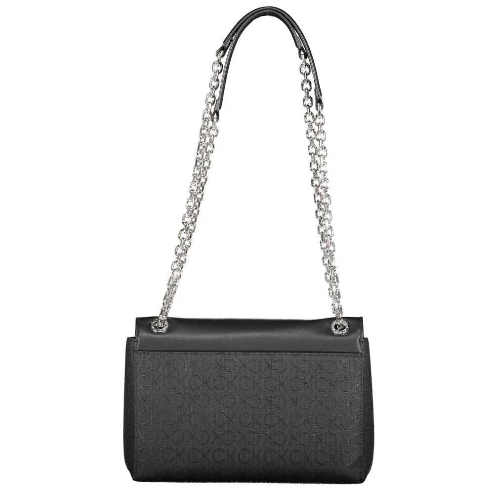 Black Polyester Handbag sold by Louxly product image thumbnail 2
