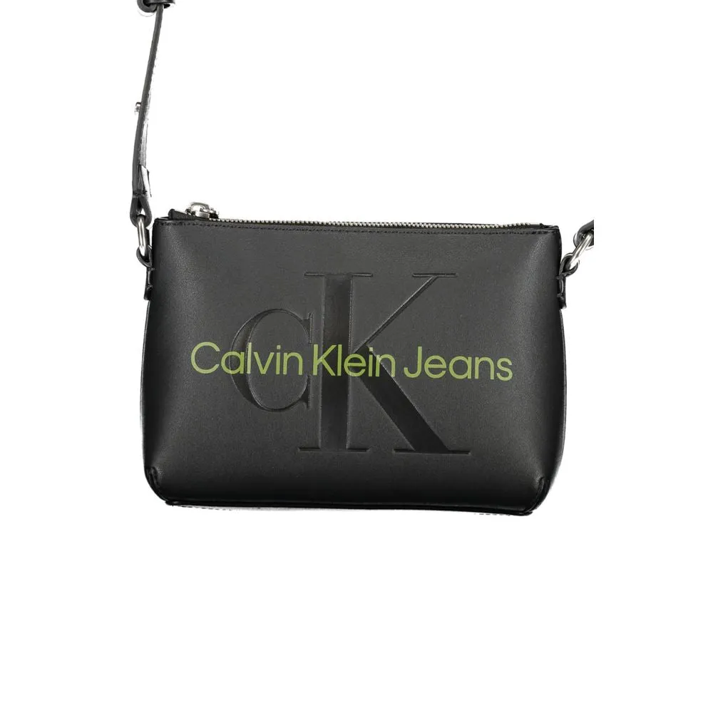 Black Polyethylene Handbag sold by Louxly