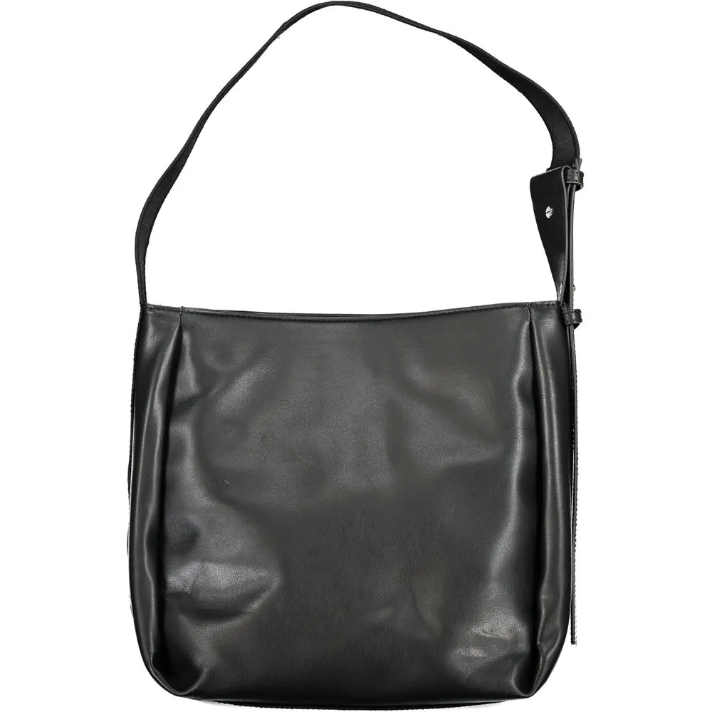 Black Polyester Handbag sold by Louxly product image thumbnail 2