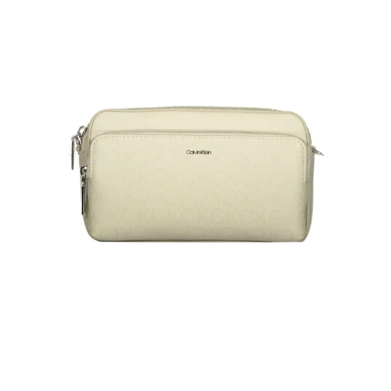Beige Polyester Handbag sold by Louxly