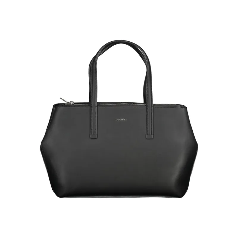 Black Polyester Handbag sold by Louxly