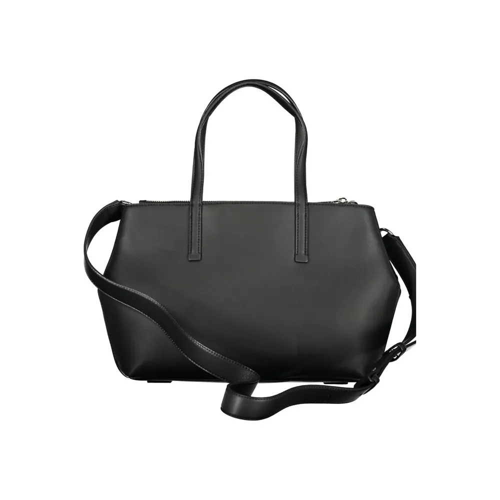 Black Polyester Handbag sold by Louxly product image thumbnail 2