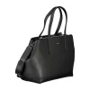 Black Polyester Handbag sold by Louxly