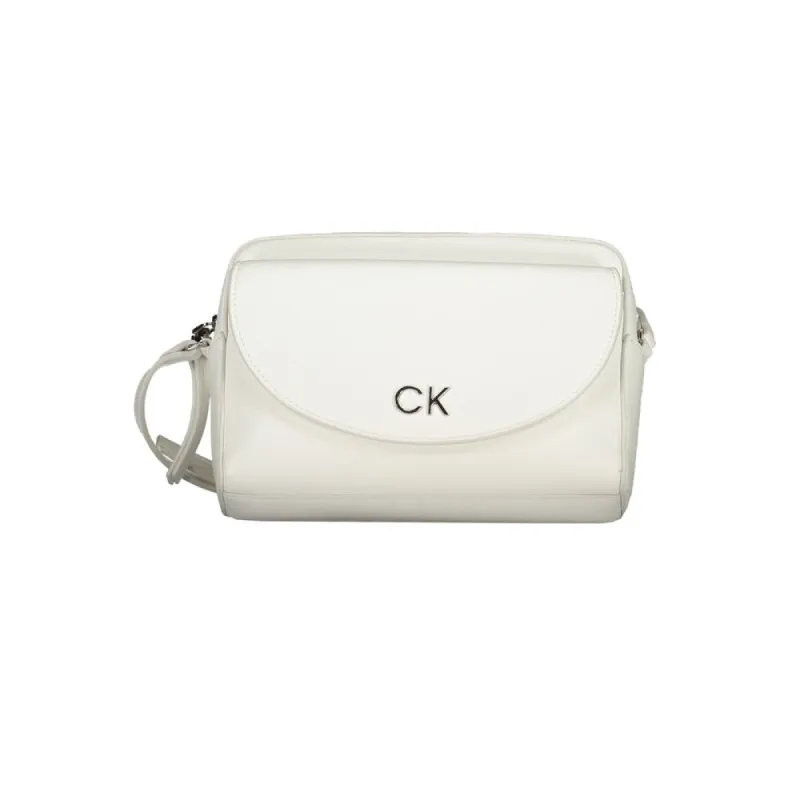 White Polyethylene Handbag sold by Louxly