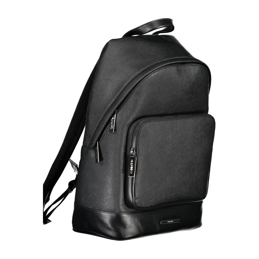 Black Polyester Backpack sold by Louxly product image thumbnail 3