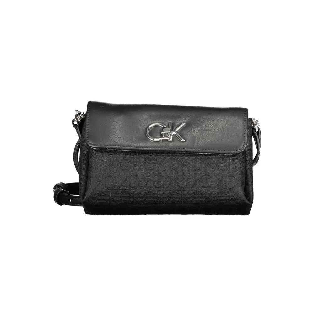 Black Polyester Handbag sold by Louxly