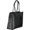 Black Polyester Handbag sold by Louxly