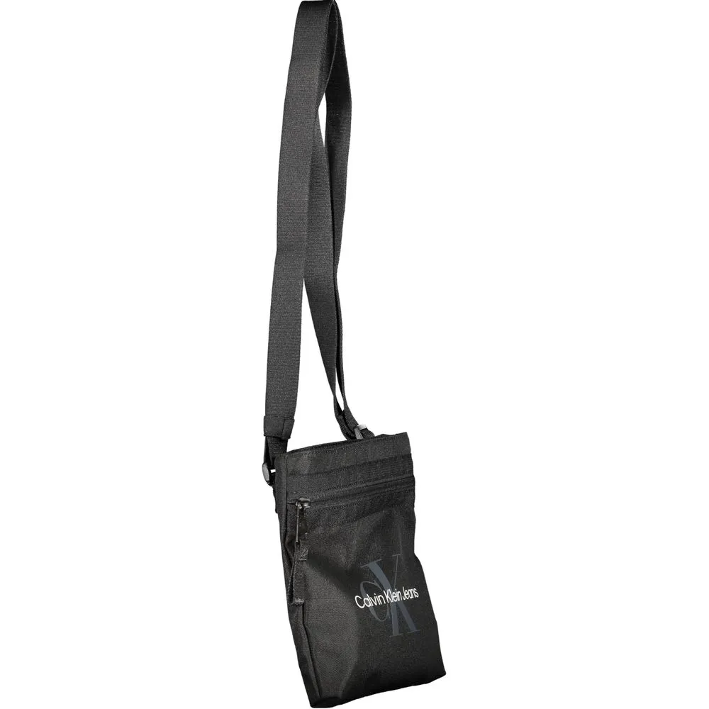 Black Polyester Shoulder Bag sold by Louxly product image thumbnail 3