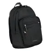 Black Polyester Backpack sold by Louxly