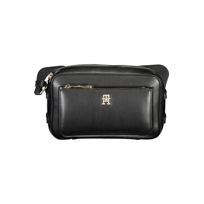 Black Polyethylene Handbag sold by Louxly