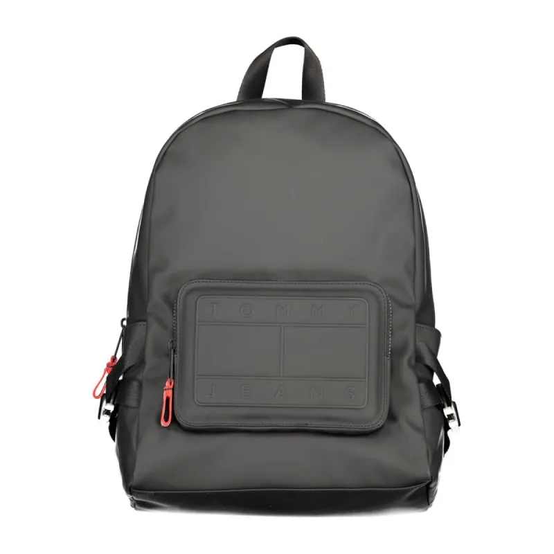 Black Polyester Backpack sold by Louxly