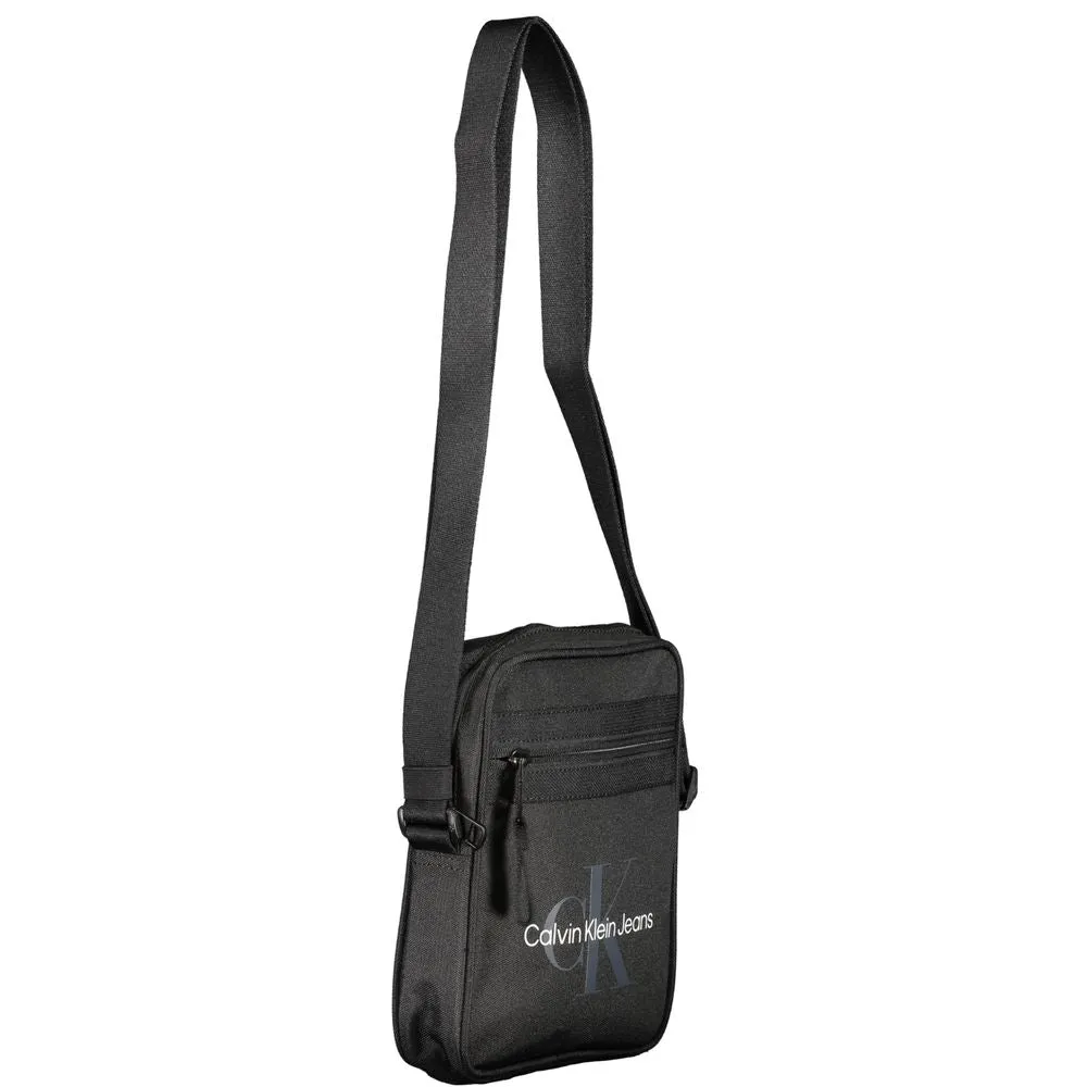 Black Polyester Shoulder Bag sold by Louxly product image thumbnail 3