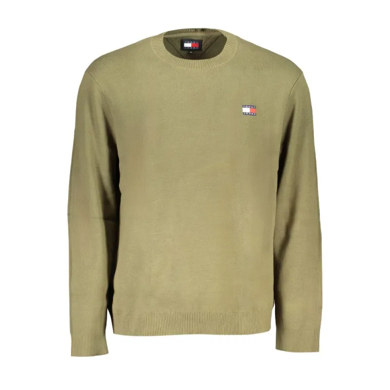 Green Cotton Sweater sold by Louxly