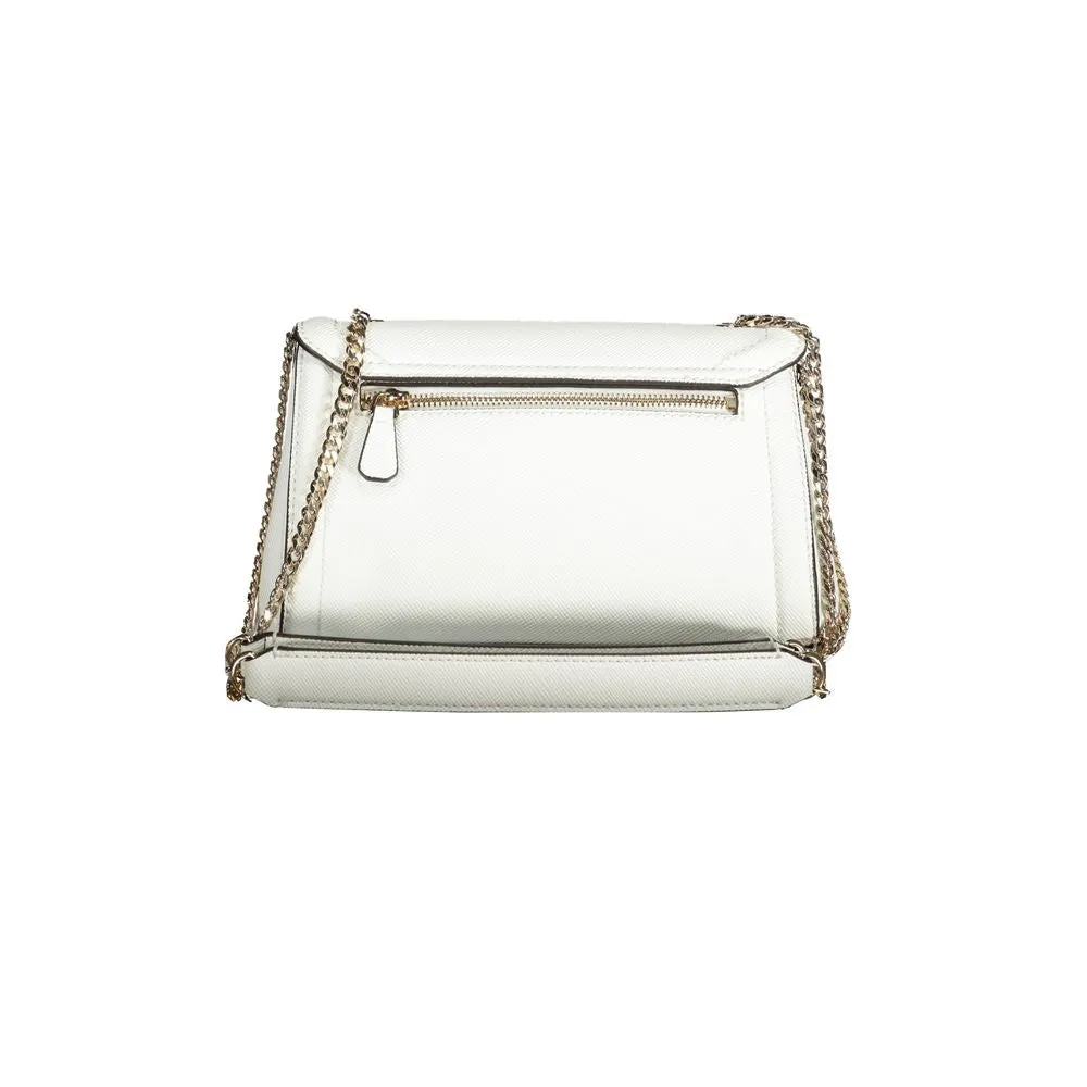White Polyethylene Handbag sold by Louxly product image thumbnail 2