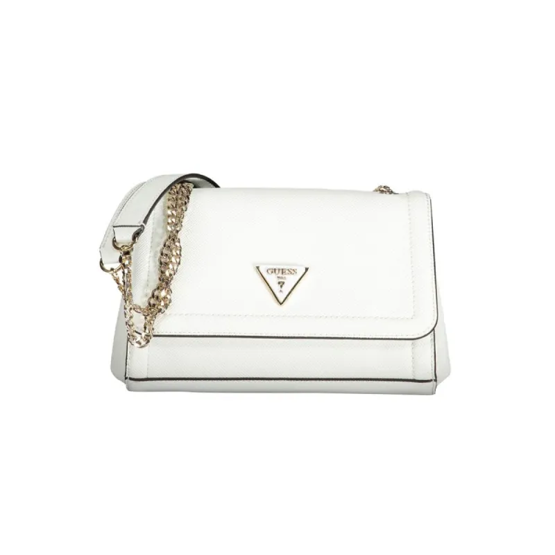White Polyethylene Handbag sold by Louxly
