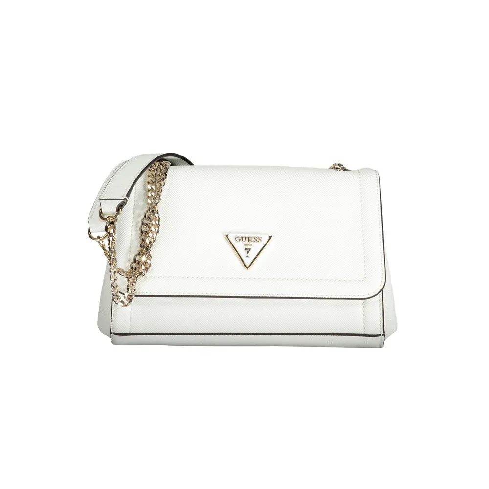 White Polyethylene Handbag sold by Louxly