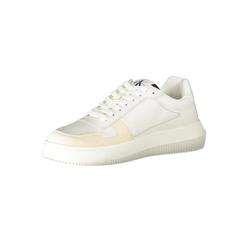 White Polyester Sneaker sold by Louxly product image thumbnail 3