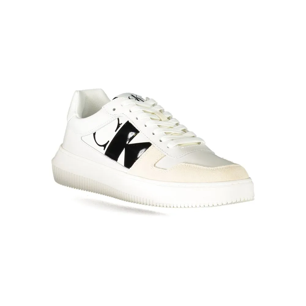 White Polyester Sneaker sold by Louxly product image thumbnail 2