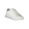 White Polyester Sneaker sold by Louxly