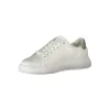 White Polyester Sneaker sold by Louxly