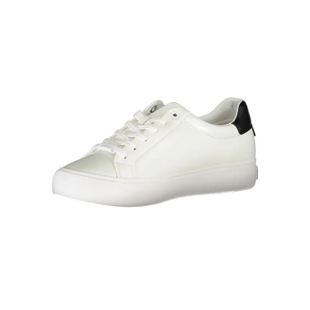 White Polyester Sneaker sold by Louxly product image thumbnail 3