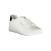White Polyester Sneaker sold by Louxly