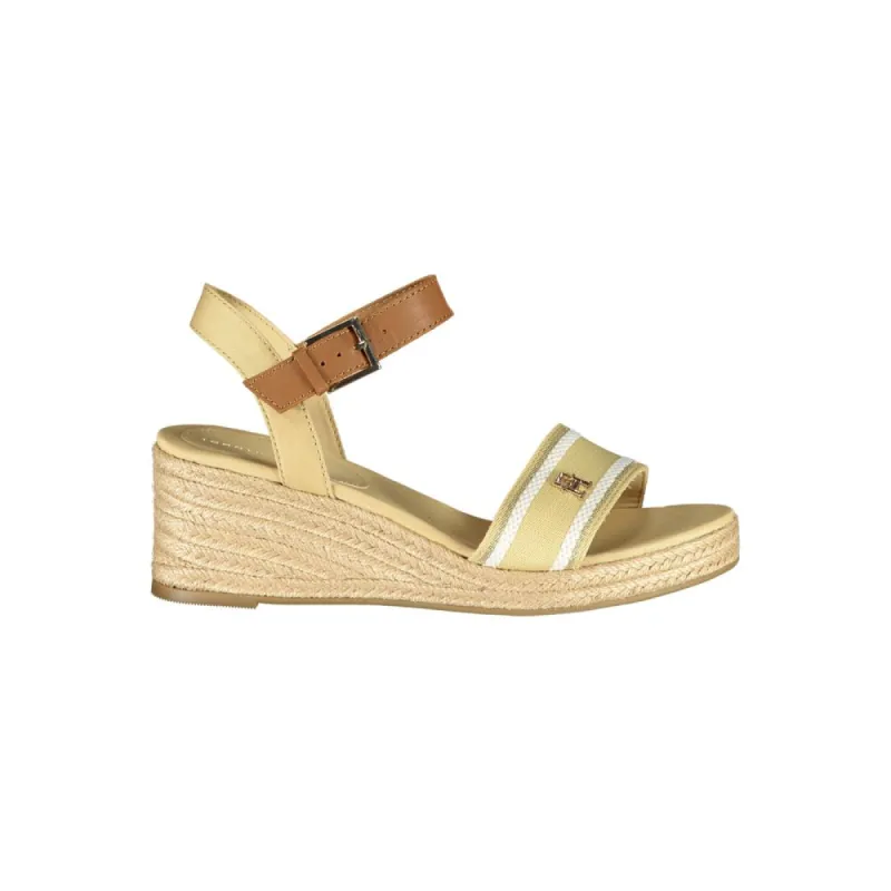 Beige Polyester Sandal sold by Louxly