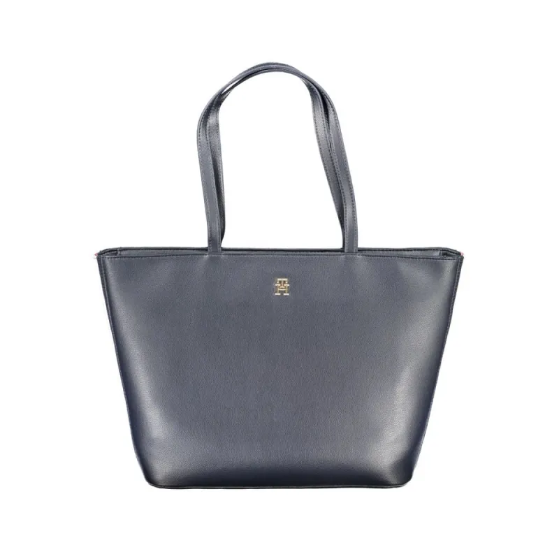 Blue Polyester Handbag sold by Louxly