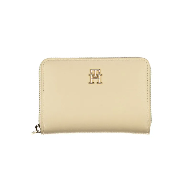Beige Polyester Wallet sold by Louxly
