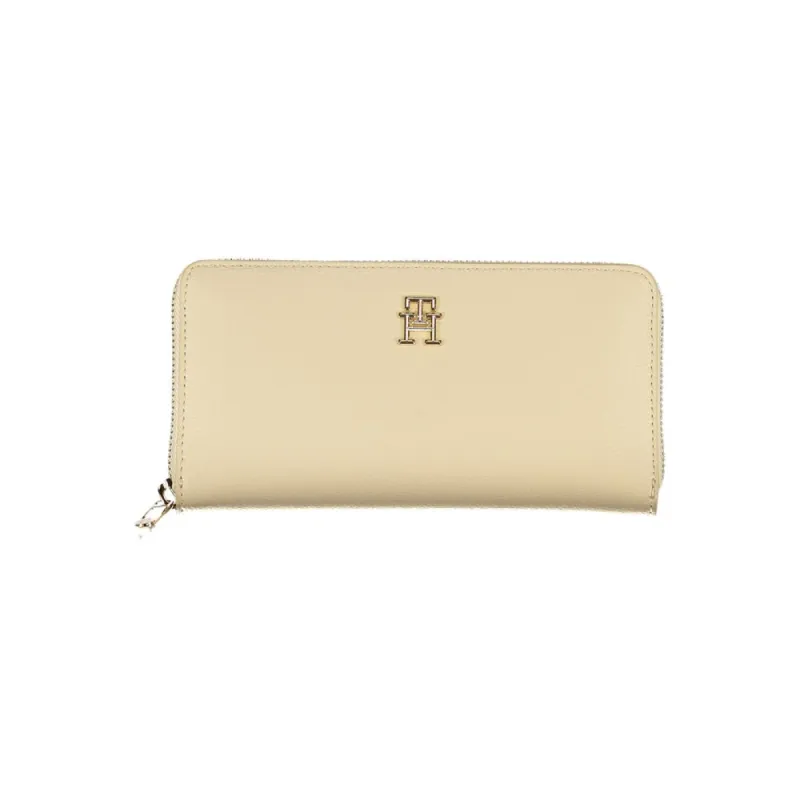 Beige Polyester Wallet sold by Louxly