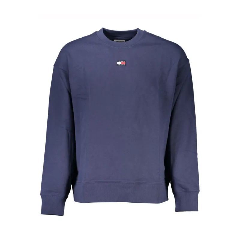 Classic Blue Crew Neck Sweater made by Tommy Hilfiger