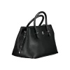 Black Polyethylene Handbag sold by Louxly