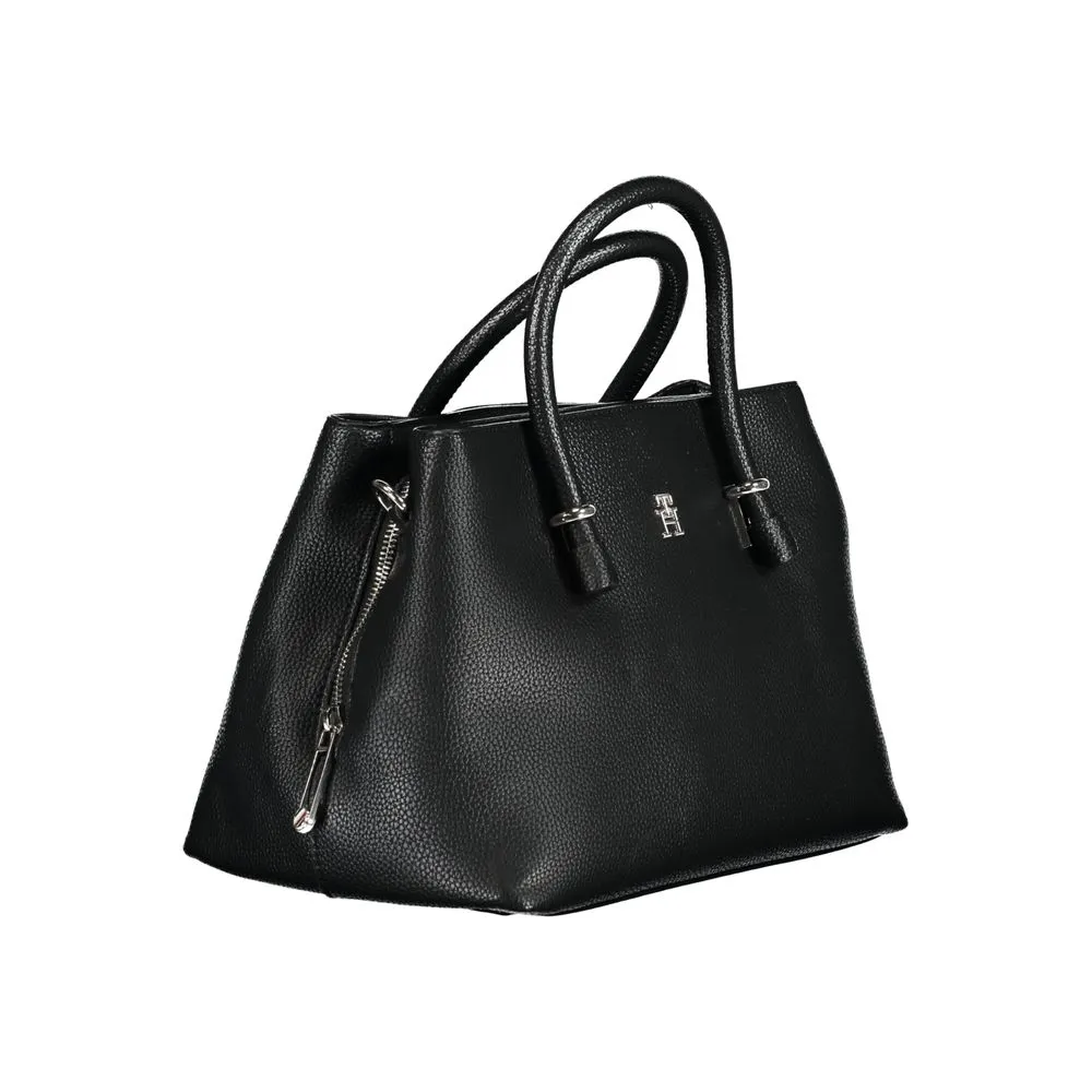 Black Polyethylene Handbag sold by Louxly product image thumbnail 3