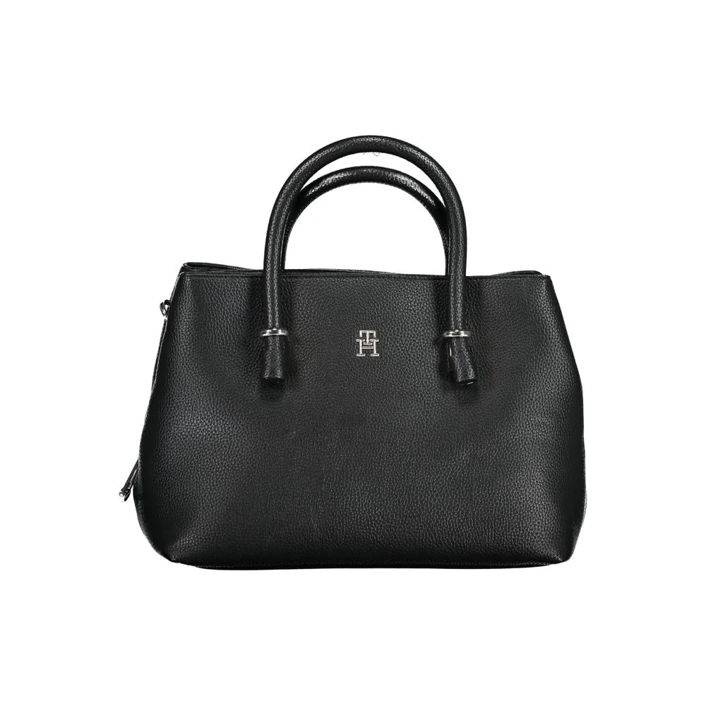 Black Polyethylene Handbag sold by Louxly