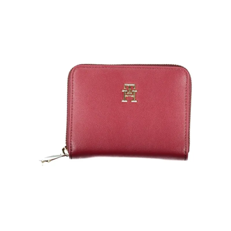 Pink Polyester Women Wallet sold by Louxly