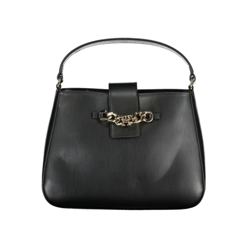 Black Polyethylene Handbag sold by Louxly