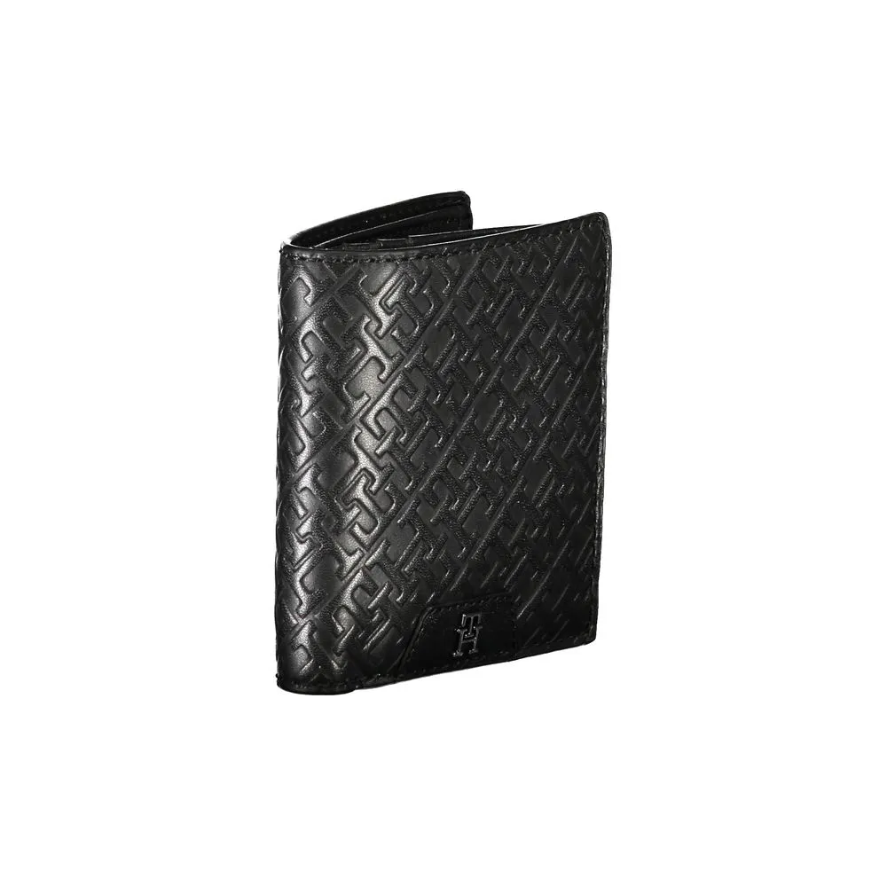 Sleek Black Leather Dual-Compartment Wallet sold by Louxly product image thumbnail 3